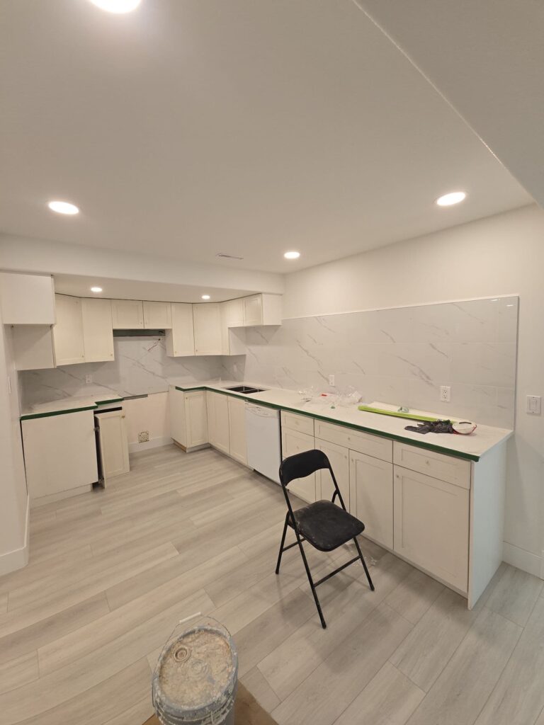 Well-designed renovated kitchen