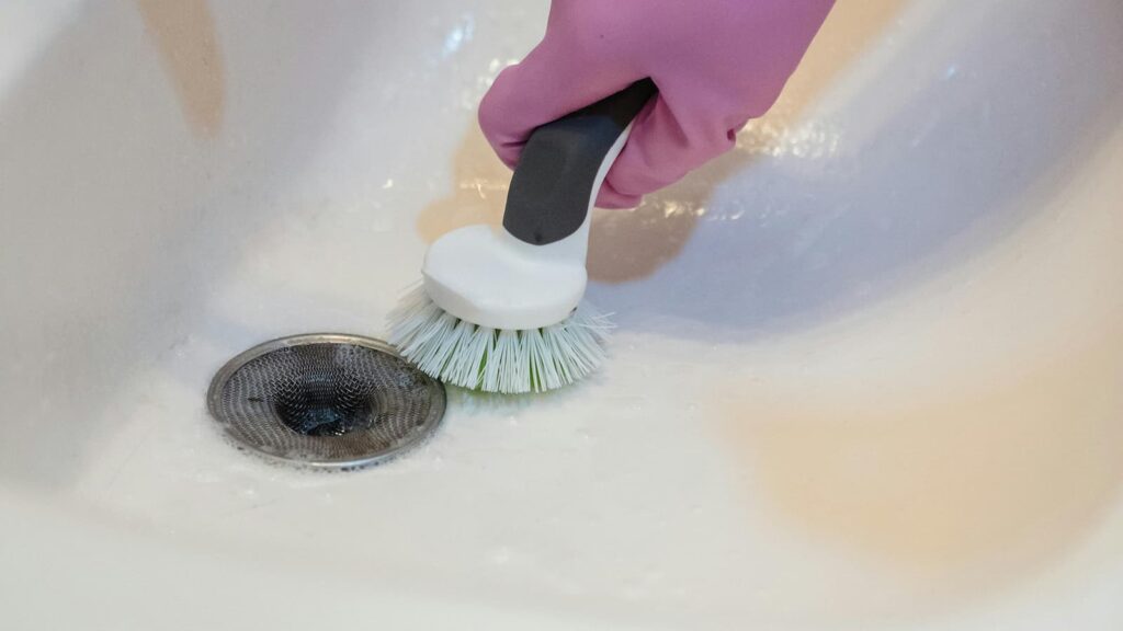 Cleaning Smelly Sink Drain